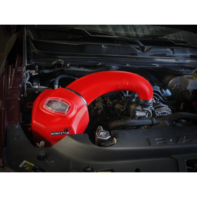 aFe Momentum GT Pro DRY S Intake System Red Edition 19-23 Dodge RAM 1500 V8-5.7L HEMI-SR1 Performance