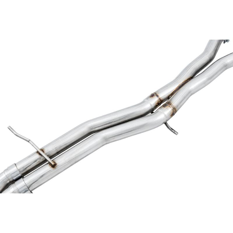 AWE Tuning Audi B9 S5 Sportback Track Edition Exhaust - Non-Resonated (Black 102mm Tips)