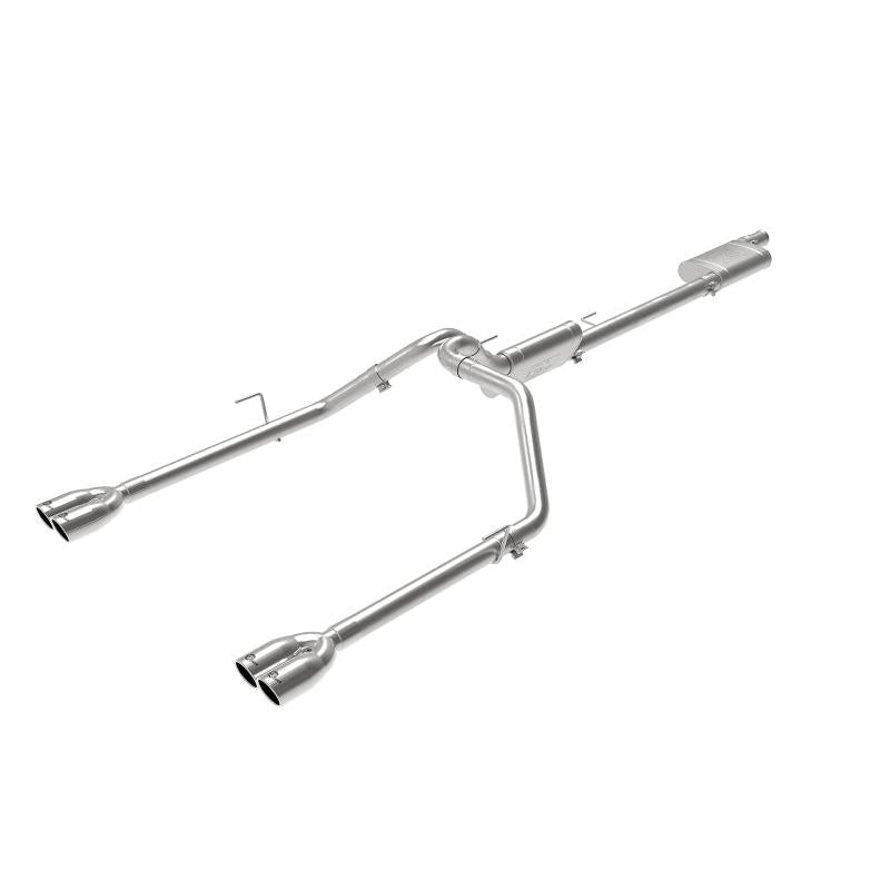 aFe Vulcan Series 3in-2-1/2in 304 SS Cat-Back 2020 Jeep Gladiator (JT) V6-3.6L w/ Polished Tips-SR1 Performance