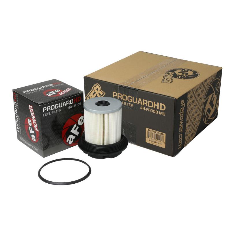 aFe Pro GUARD D2 Fuel Filter 94-97 Ford Diesel Trucks V8 7.3L (td-di) (4 Pack)