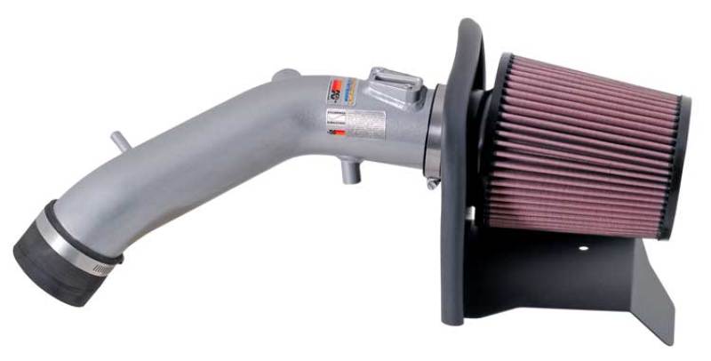 K&N 05-07 Honda Accord L4-2.4L Silver Typhoon Short Ram Intake-SR1 Performance