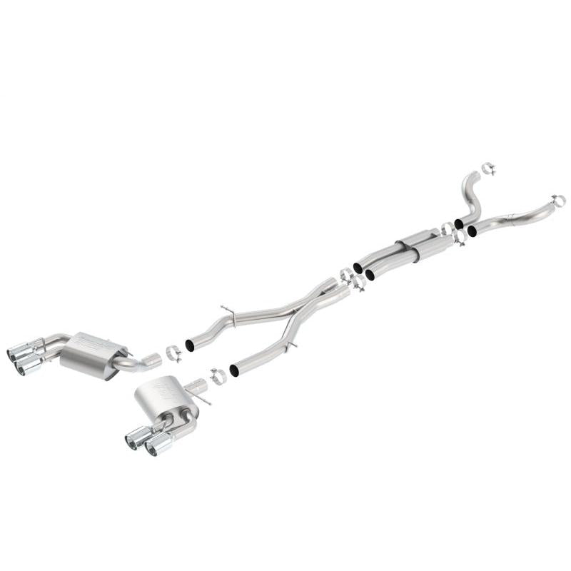 Borla 16-17 Camaro SS 6.2L Dual Tip Dual Split Rear Exit Dual Mode Catback Exhaust (NPP)