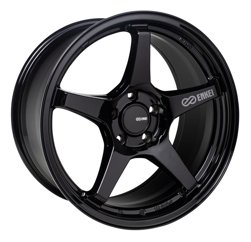 Enkei TS-5 18x9.5 5x120 45mm Offset 73mm Bore Black-SR1 Performance