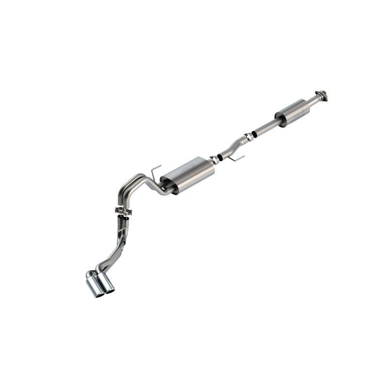 Borla F-150 2021 5.0L 4dr CC SB EC STB Lariat/KR/Platinum/LTD 3/2.25 DSE Cat-Back Touring CHR Tips-SR1 Performance
