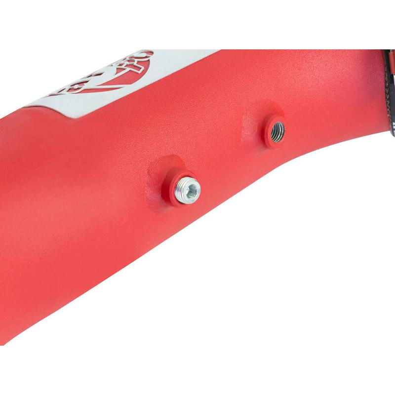 aFe BladeRunner 3in Red IC Tube Cold Side w/ Coupling & Clamp Kit 2016 GM Colorado/Canyon 2.8L-SR1 Performance