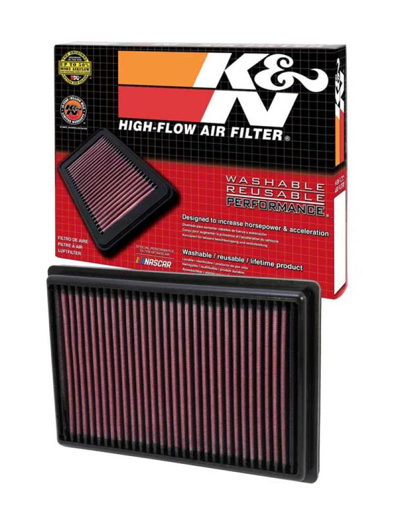 K&N 07 Nissan Sentra 2.0L-L4 Drop In Air Filter-SR1 Performance
