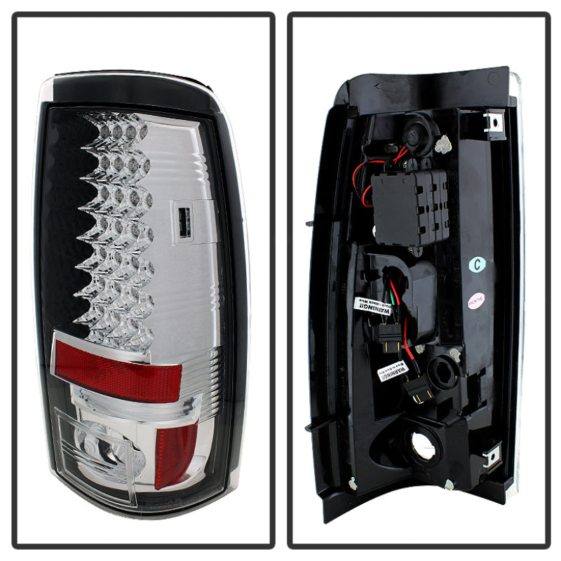 Spyder Chevy Silverado 1500/2500 03-06 (Does Not Fit Stepside)LED Tail Lights Chrm ALT-YD-CS03-LED-C-SR1 Performance