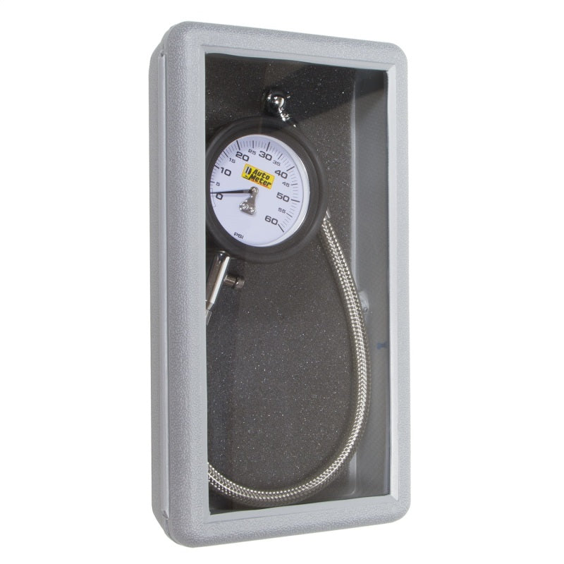 Autometer NASCAR Performance 60PSI Lo-Pressure Tire Pressure Gauge-SR1 Performance