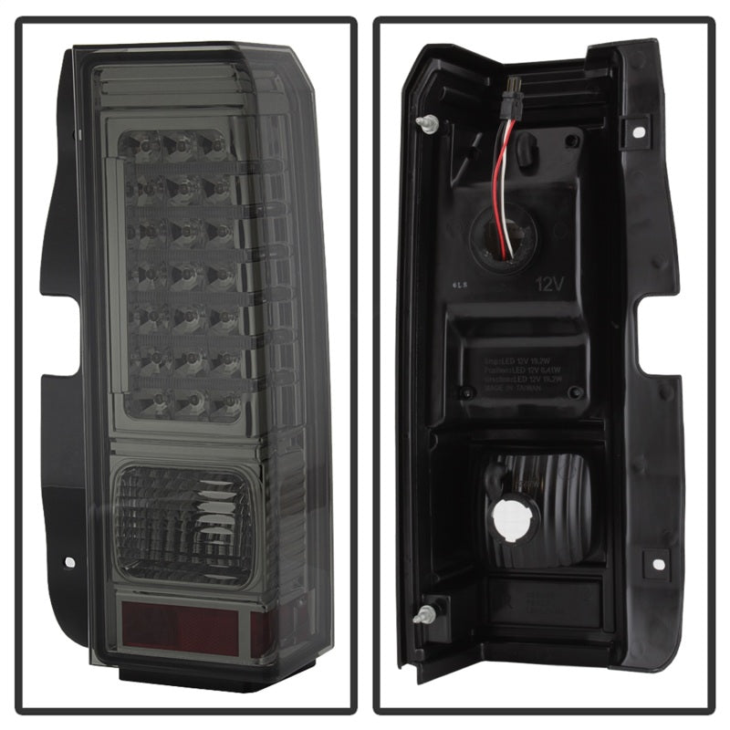 Xtune Hummer H3 06-09 ( Non H3T ) LED Tail Lights Smoke ALT-ON-HH306-LED-SM-SR1 Performance