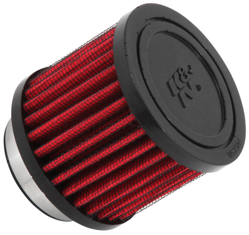 K&N 1.75 inch Vent 3 inch D 2.5 inch H Air Filter - Rubber Top-SR1 Performance