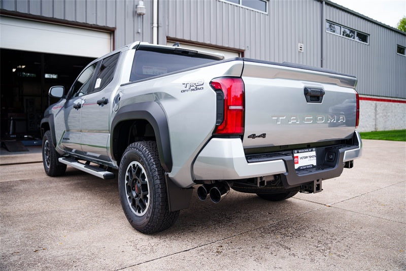 Corsa Performance Sport Cat-Back Exhaust for 2024+ Toyota Tacoma with Black Tips – Part #21306BLK
