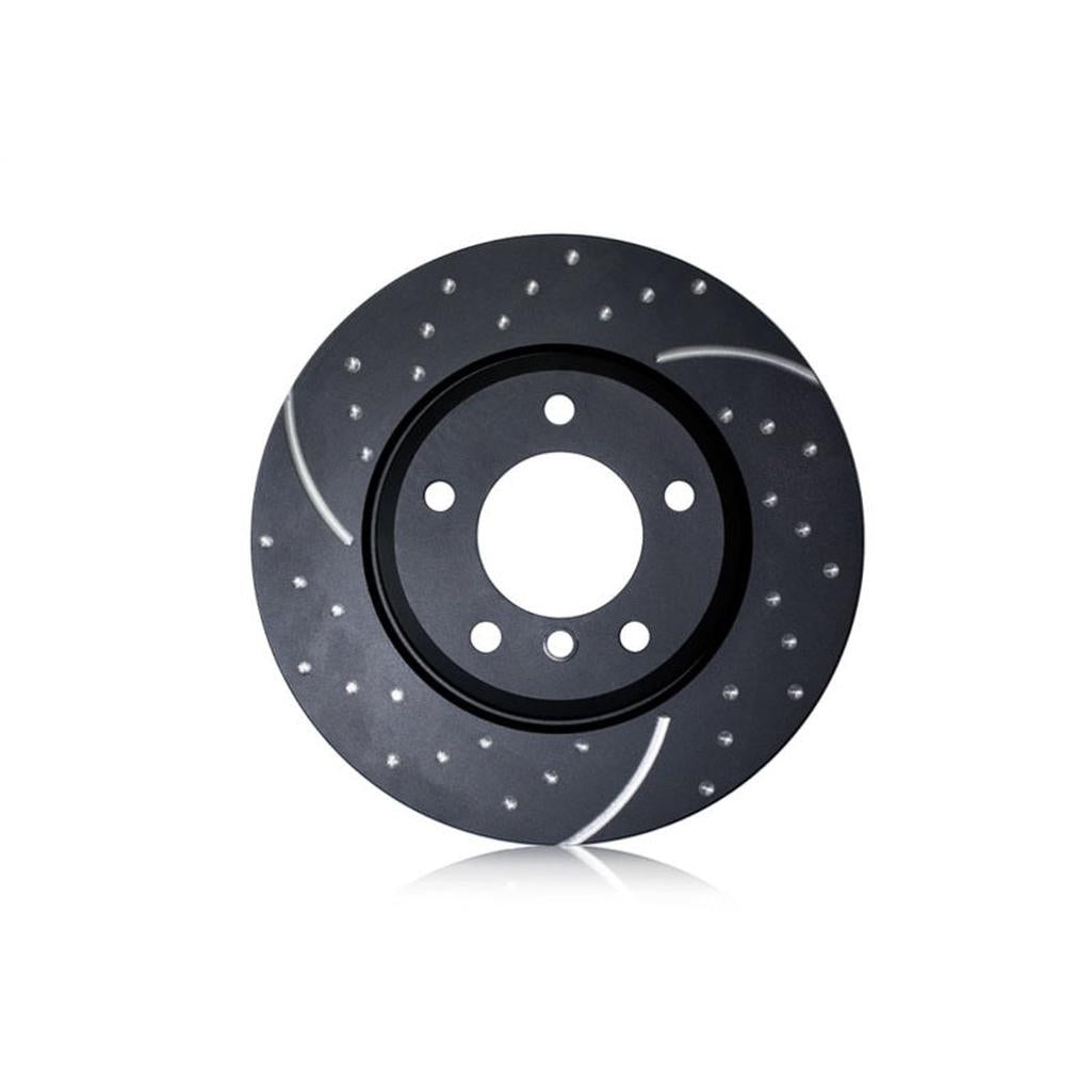 EBC GD7224 Sport Rear Rotors for Jeep Grand Cherokee 2000-2004 – British Made, Slotted Brake Disc Set