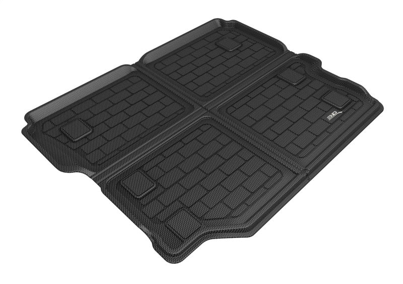 3D Maxpider 18-24 Jeep Wrangler Unlimited (Jl) No Sub No Flat Floor Cross Fold Kagu Blk Cargo Liner-SR1 Performance