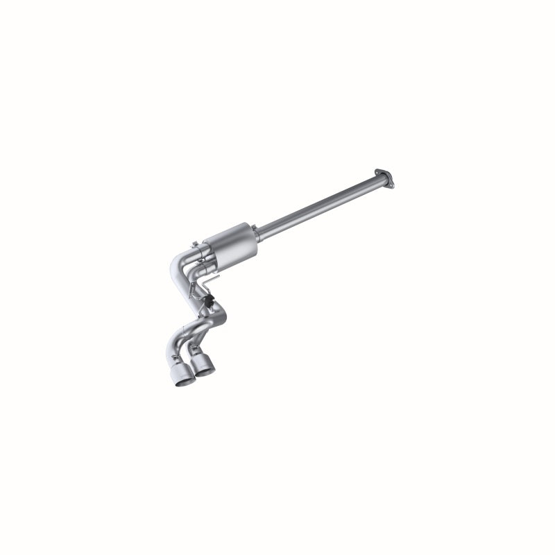 MBRP 09-14 Ford F150 T304 Pre-Axle 4.5in OD Tips Dual Outlet 3in Cat Back Exhaust-SR1 Performance