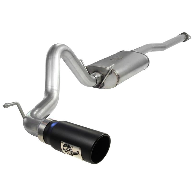 aFe MACH Force XP 3in Cat-Back Stainless Steel Exhaust System w/Black Tip Toyota Tacoma 13-14 4.0L-SR1 Performance