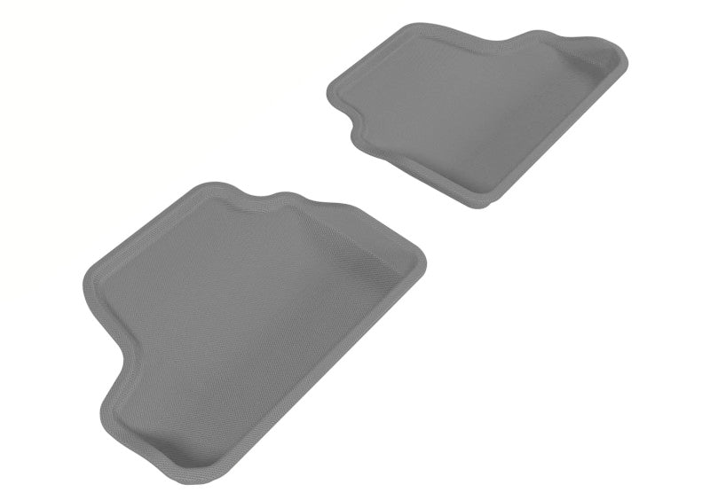 3D MAXpider 2007-2013 BMW 3 Series E93 Kagu 2nd Row Floormats - Gray-SR1 Performance