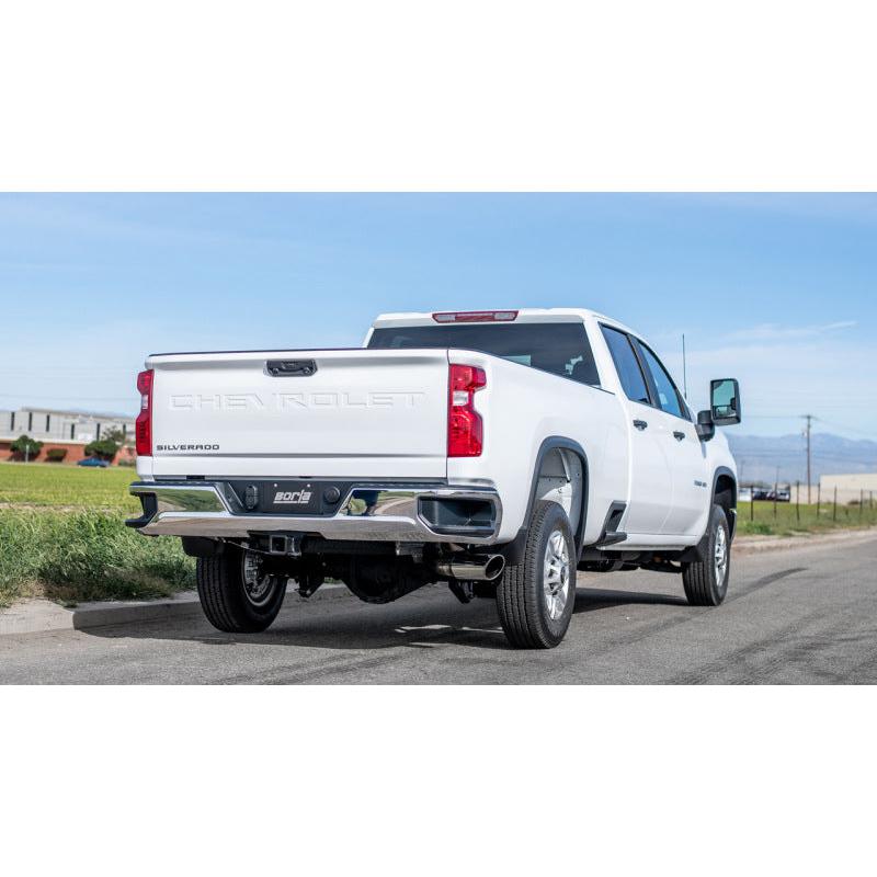 Borla 20-22 Chevrolet/GMC Silverado/Sierra 6.6L T-304 SS Cat-Back S-Type Exhaust - Brushed-SR1 Performance