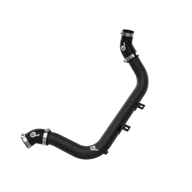 aFe BladeRunner 2-1/4 IN Aluminum Hot Charge Pipe Black 17-20 Hyundai Elantra GT L4-1.6L (t)