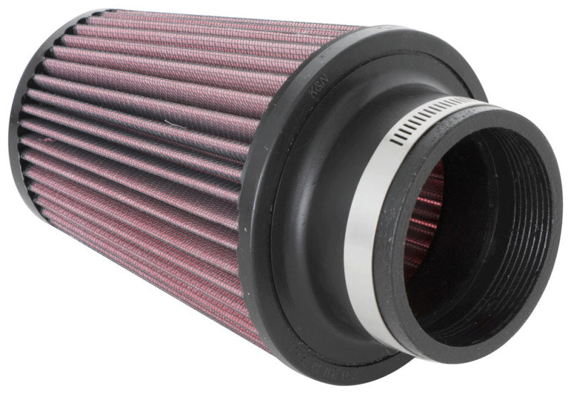 K&N Universal Clamp-On Air Filter 3in Flange ID x 5in Base OD x 3.5in Top OD x 6in Height-SR1 Performance