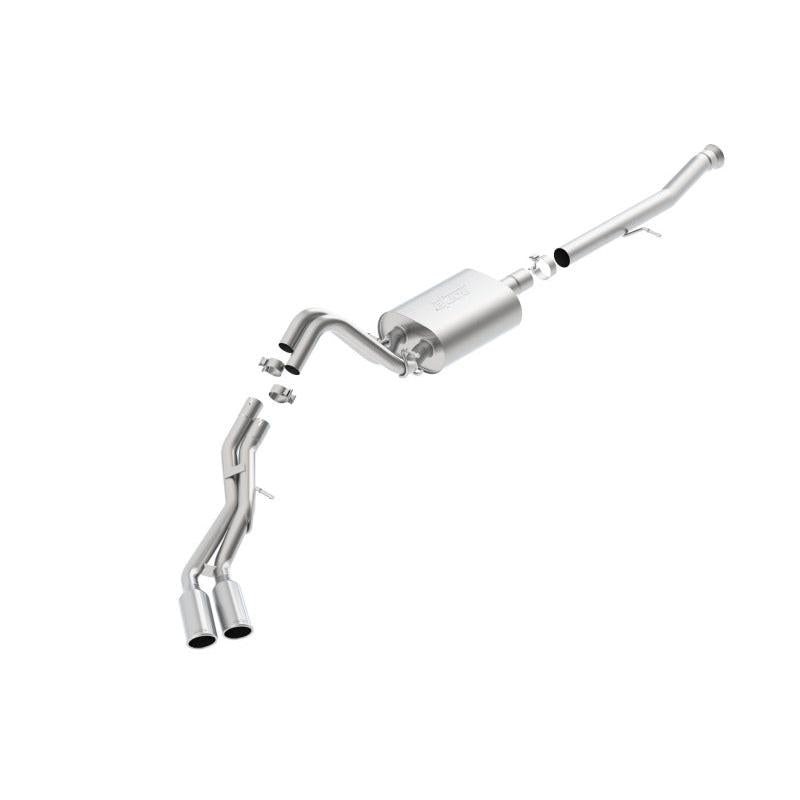 Borla 15-16 Cadillac Escalade ESV/Yukon Denali XL 6.2L V8 AT Split Side Ext SS S-Type CB Exhaust