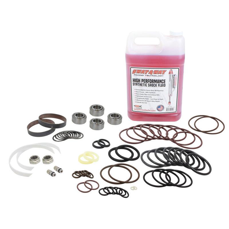 aFe Sway-A-Way Master Rebuild Kit for 3.0 Shock w/ 1in Shaft - Gen 2