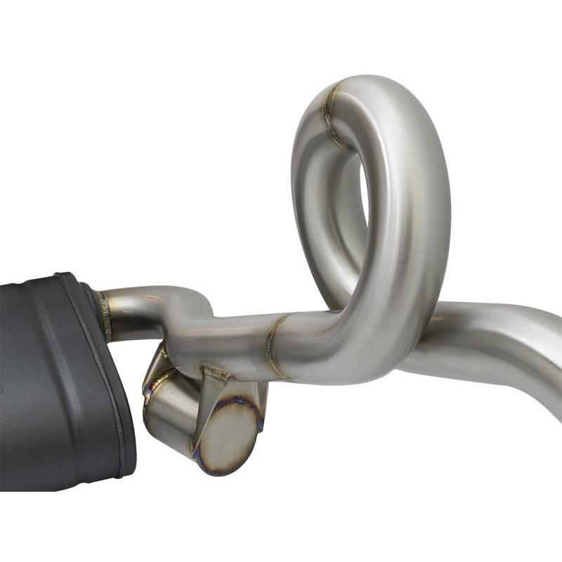 aFe MACHForce XP 13-15 Porsche Cayman S/Boxster S (981) H6-3.4L 2-2.5in. SS Cat-Back Exhaust System-SR1 Performance