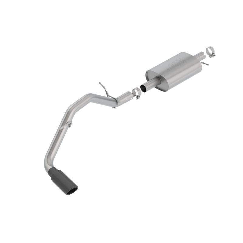 Borla 2019 Ford Ranger XL/XLT/Lariat 2.3L 2/4WD WB S-Type Catback Exhaust w/ Blk Chrome Tip