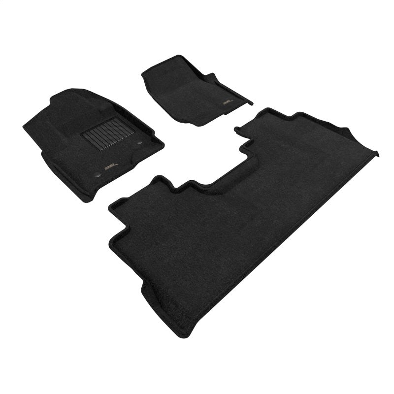 3D MAXpider 17-21 Ford F-250 / 350 / 450 Supercrew 5-Seat Supercrew Elegant Black R1 R2-SR1 Performance
