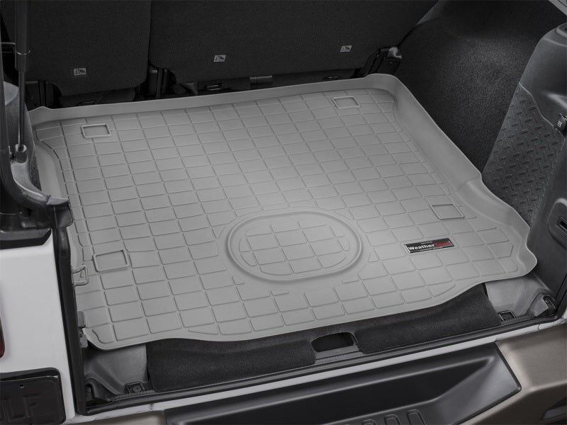 WeatherTech 15-16 Jeep Wrangler Unlimited Cargo Liner - Grey for Complete Trunk Protection