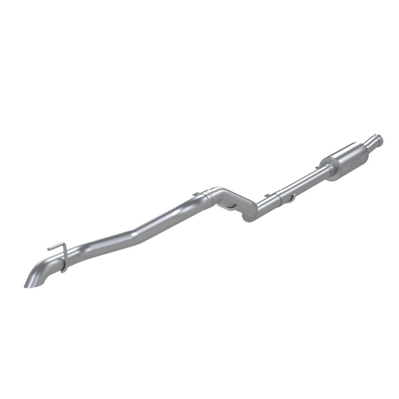 MBRP 2020 Jeep Gladiator 3.6L 2.5in Single Rear Exit Cat Back Exhaust - Aluminized (Off-Road)-SR1 Performance
