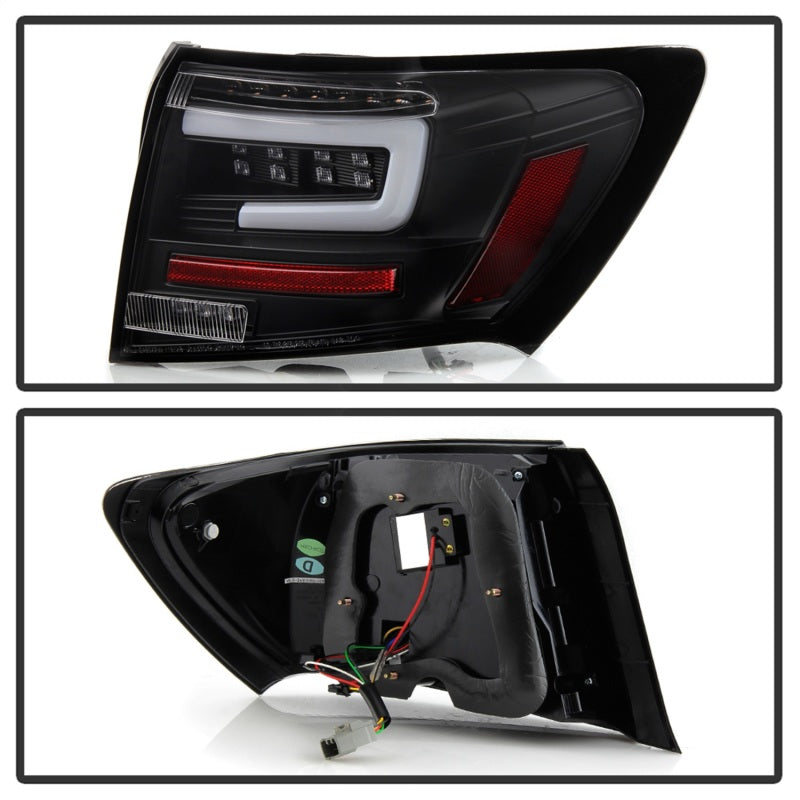 Spyder 08-11 Subaru Impreza WRX 4DR LED Tail Lights - Black ALT-YD-SI084D-LED-BK-SR1 Performance