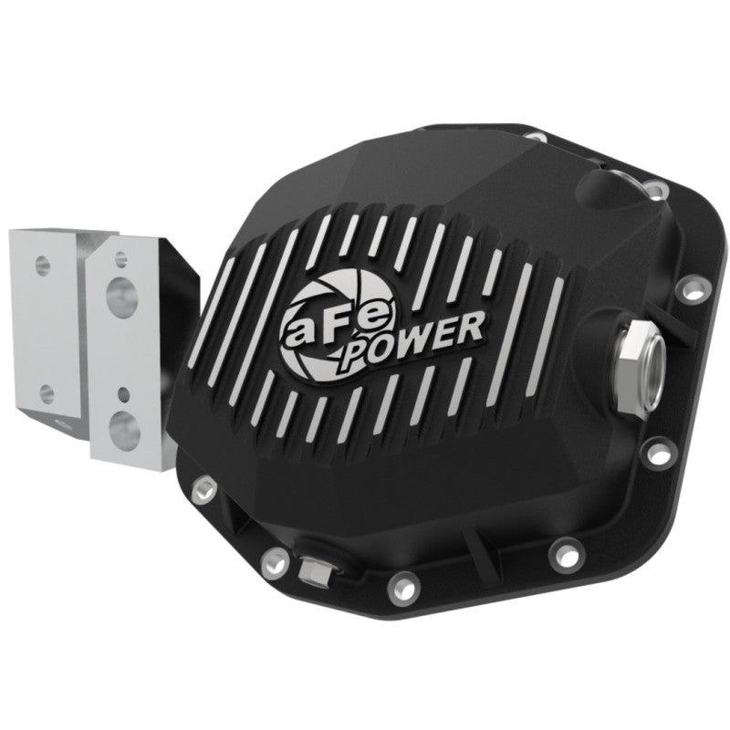 aFe Street Series Rear Differential Cover Black w/Machined Fins 20+ Jeep Gladiator JT (Dana M220)