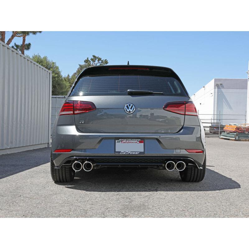 afe POWER MACH Force-Xp 15-19 Volkswagen Golf R L4-2.0L(T) 304 SS Cat-Back Exhaust System - Polished-SR1 Performance