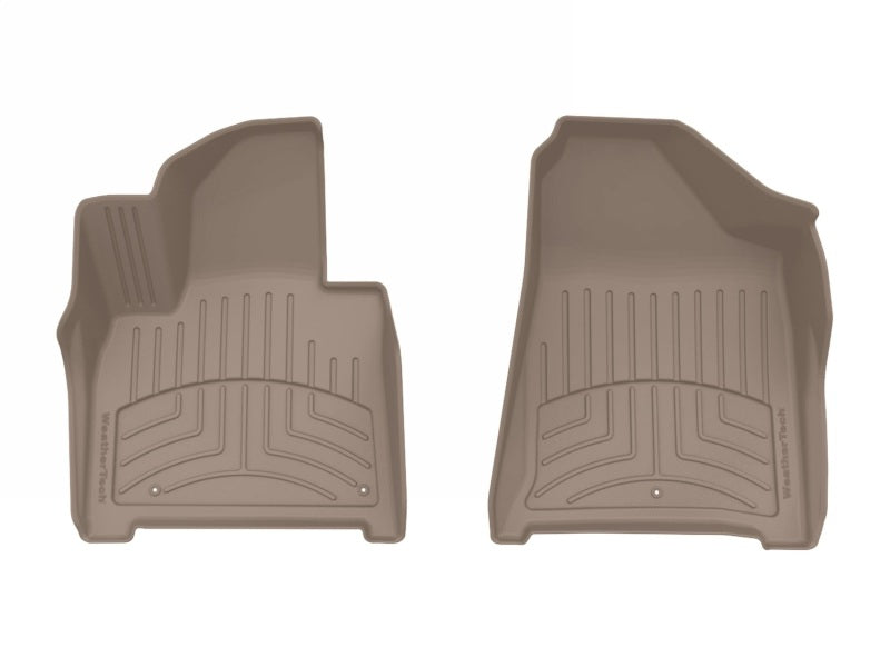 WeatherTech Rear FloorLiner HP for 2024-2025 Hyundai Santa Fe - Tan, Part #4518652IM
