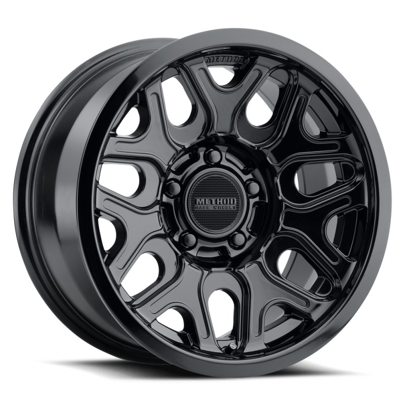 Method MR322 / 20x9 / 6x5.5 BP / 12ET / 5.44in BS / 106.25mm CB - Gloss Black Wheel-SR1 Performance