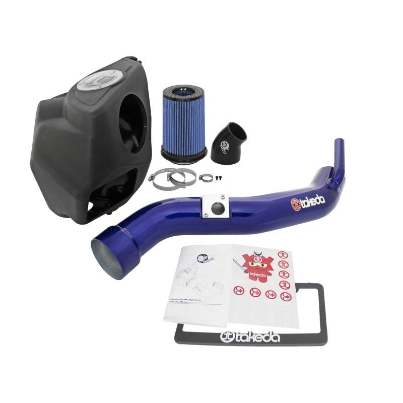aFe Takeda Intakes Stage-2 P5R AIS 2016 Lexus RC 2.0L - Blue-SR1 Performance