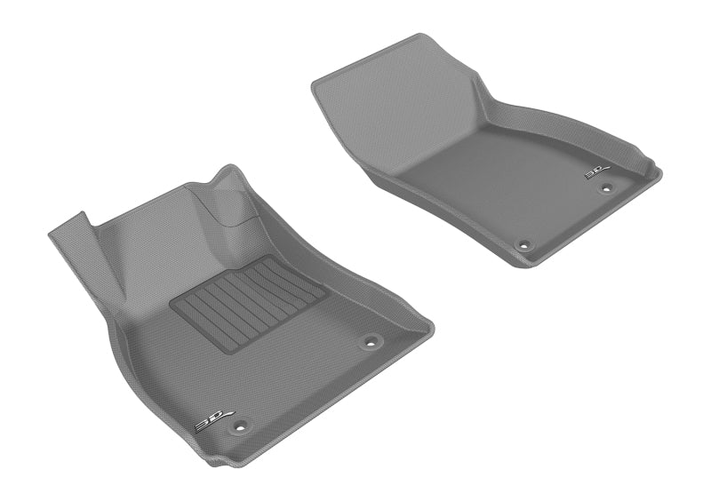 3D MAXpider 2011-2017 Buick Regal Kagu 1st Row Floormat - Gray-SR1 Performance