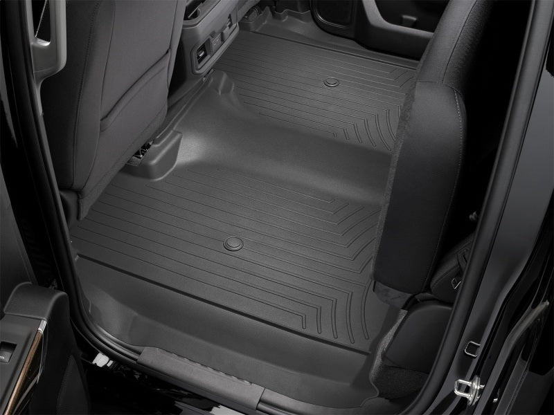 WeatherTech DigitalFit Rear FloorLiner for Chevrolet Silverado 1500 and GMC Sierra 1500 (2019) - Black
