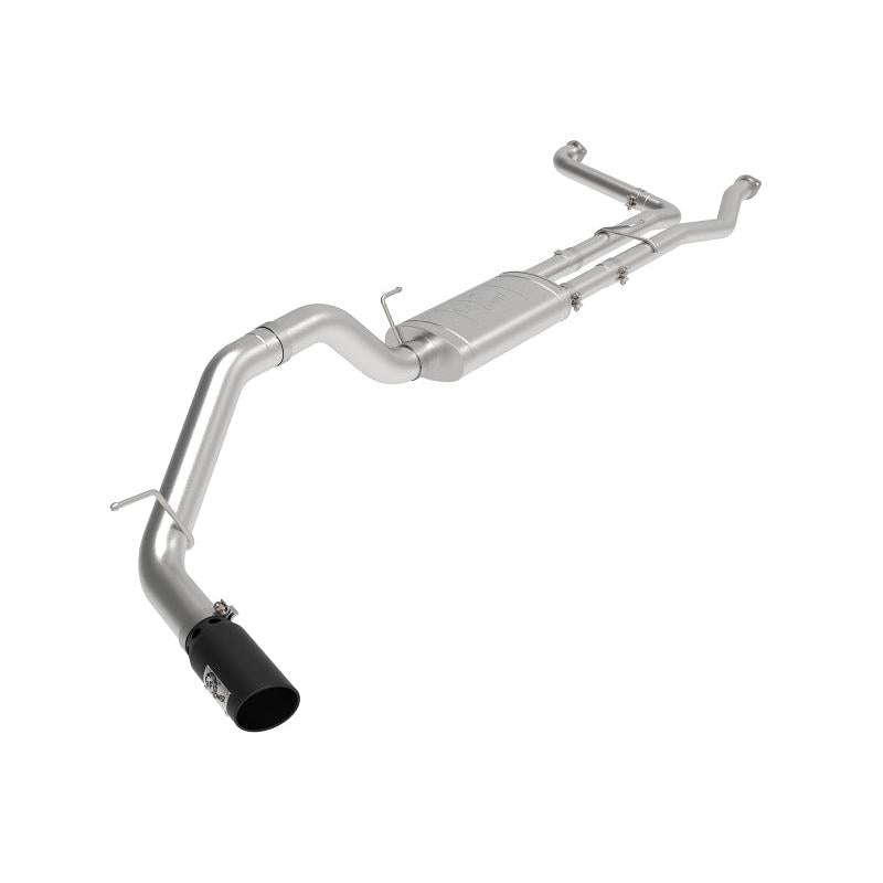 aFe MACHForce XP Exhausts Cat-Back SS-409 Nissan Titan XD 16-19 V8-5.6L - Black-SR1 Performance