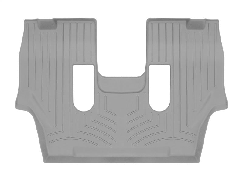 WeatherTech FloorLiner HP for 2013-2014 Dodge Durango - Rear, Gray, Part 463245IM