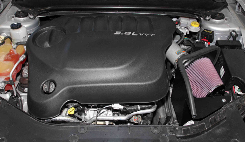 K&N 11-13 Dodge Avenger 3.6L V6 Silver Typhoon Intake-SR1 Performance