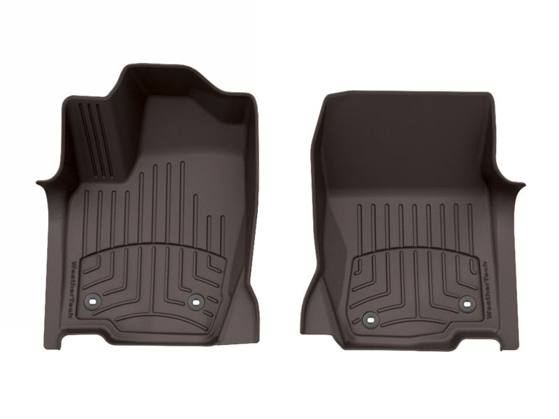 WeatherTech Front FloorLiner HP for 2025 Toyota Land Cruiser / 2024 Lexus GX - Cocoa (Part #4718741IM)