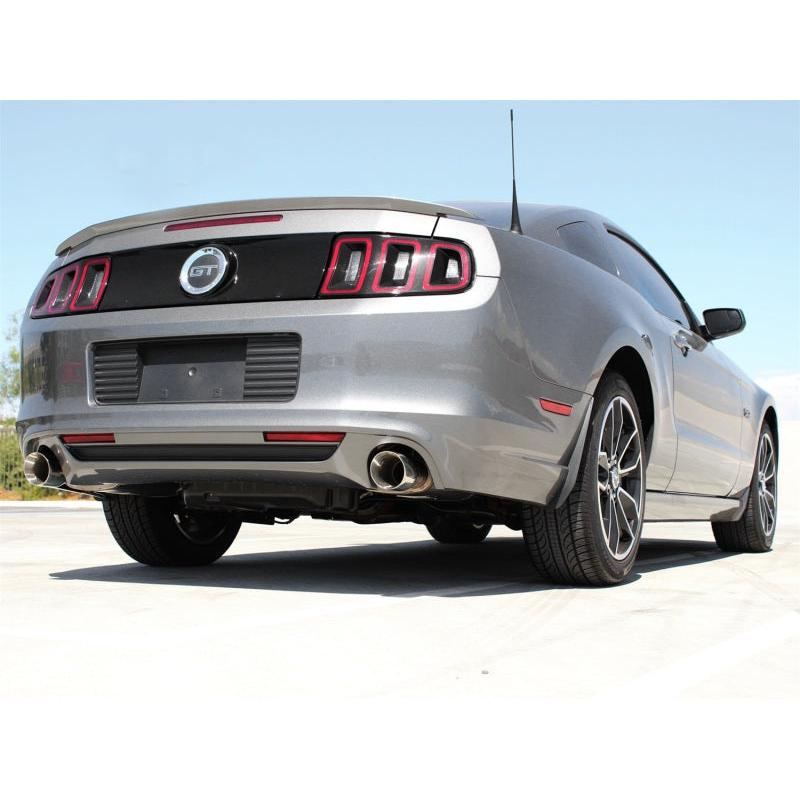 aFe MACHForce XP Exhaust 11-14 Ford Mustang GT V8-5.0L 3in. Stainless Steel Axle-Back w/Black Tips-SR1 Performance