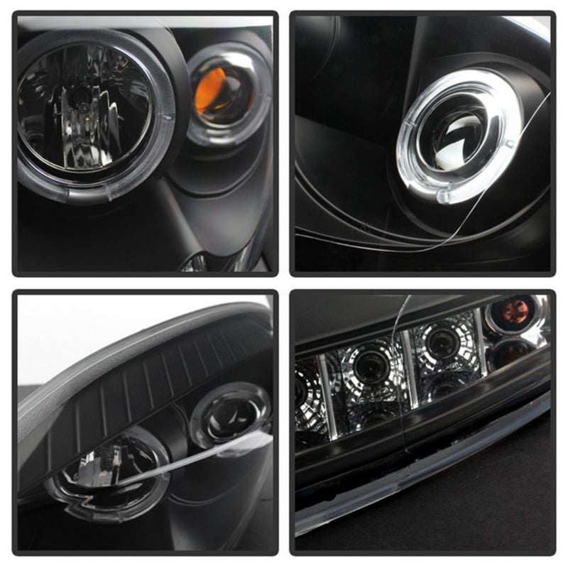 Spyder Dodge Ram 1500 06-08/Ram 2500 06-09 Projector Headlights LED Halo LED Blk PRO-YD-DR06-HL-BK-SR1 Performance