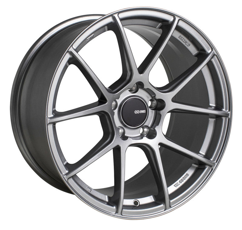 Enkei TS-V 18x9.5 5x120 40mm Offset 72.6mm Bore Storm Grey Wheel-SR1 Performance