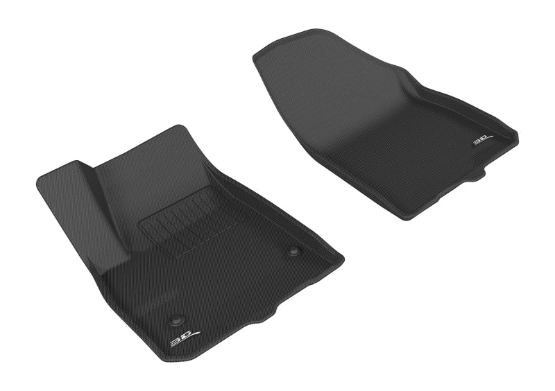 3D MAXpider 2017-2020 Cadillac XT5 Kagu 1st Row Floormat - Black-SR1 Performance
