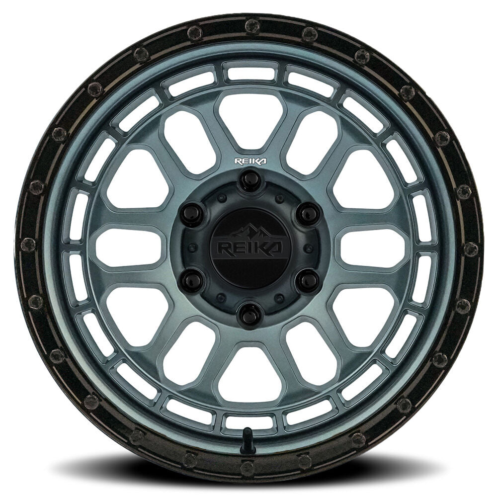 R  Rambler Gloss Graphite w/ Black Ring    17x9