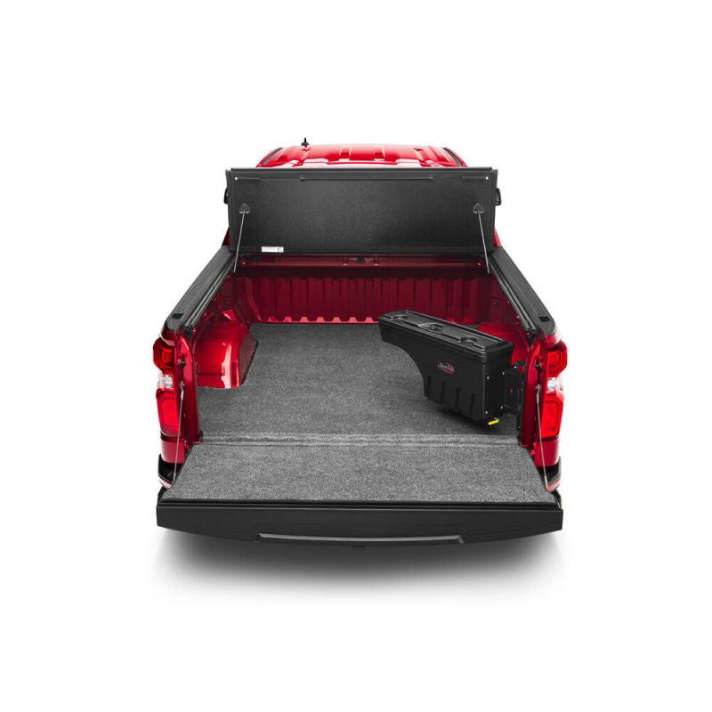 UnderCover 2022 Nissan Frontier Ext/Crew All Beds Passenger Side Swing Case - Black Smooth
