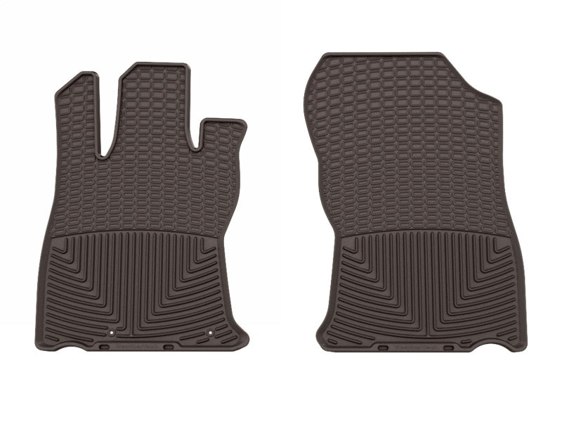 WeatherTech W670CO All-Weather Rear Floor Mats for Subaru Forester (19-24) - Cocoa