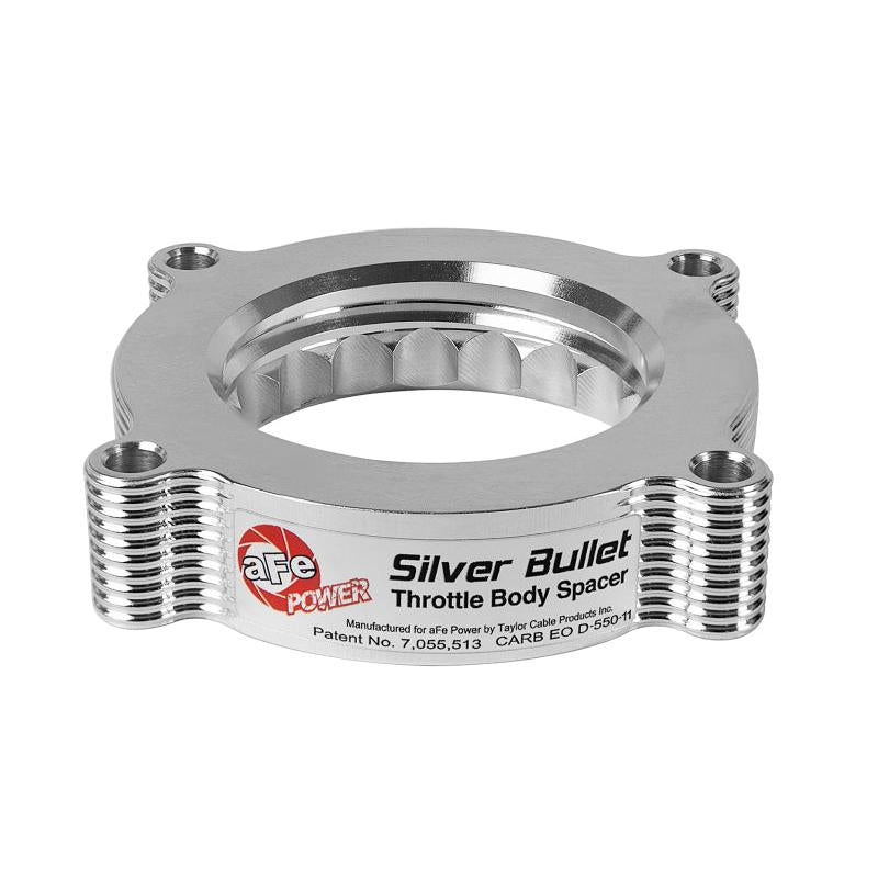 aFe Silver Bullet Throttle Body Spacers TBS Ford F-150 Raptor 10-12 V8-6.2L